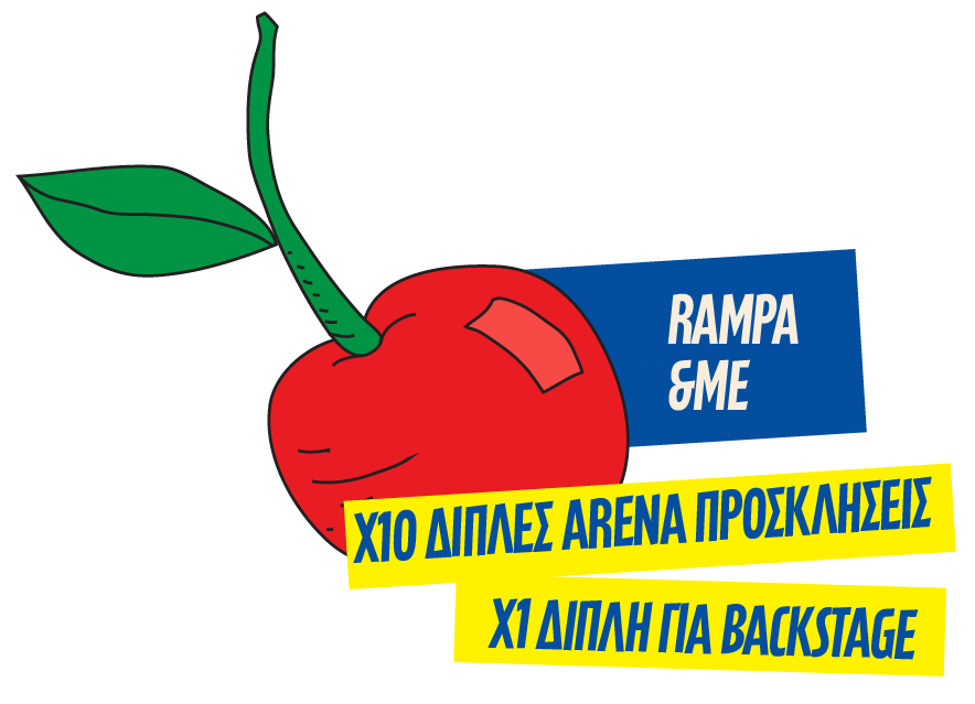 DJ Rampa, DJ &ME — X10 Διπλές Arena Προσκλήσεις, X1 Διπλή για Backstage